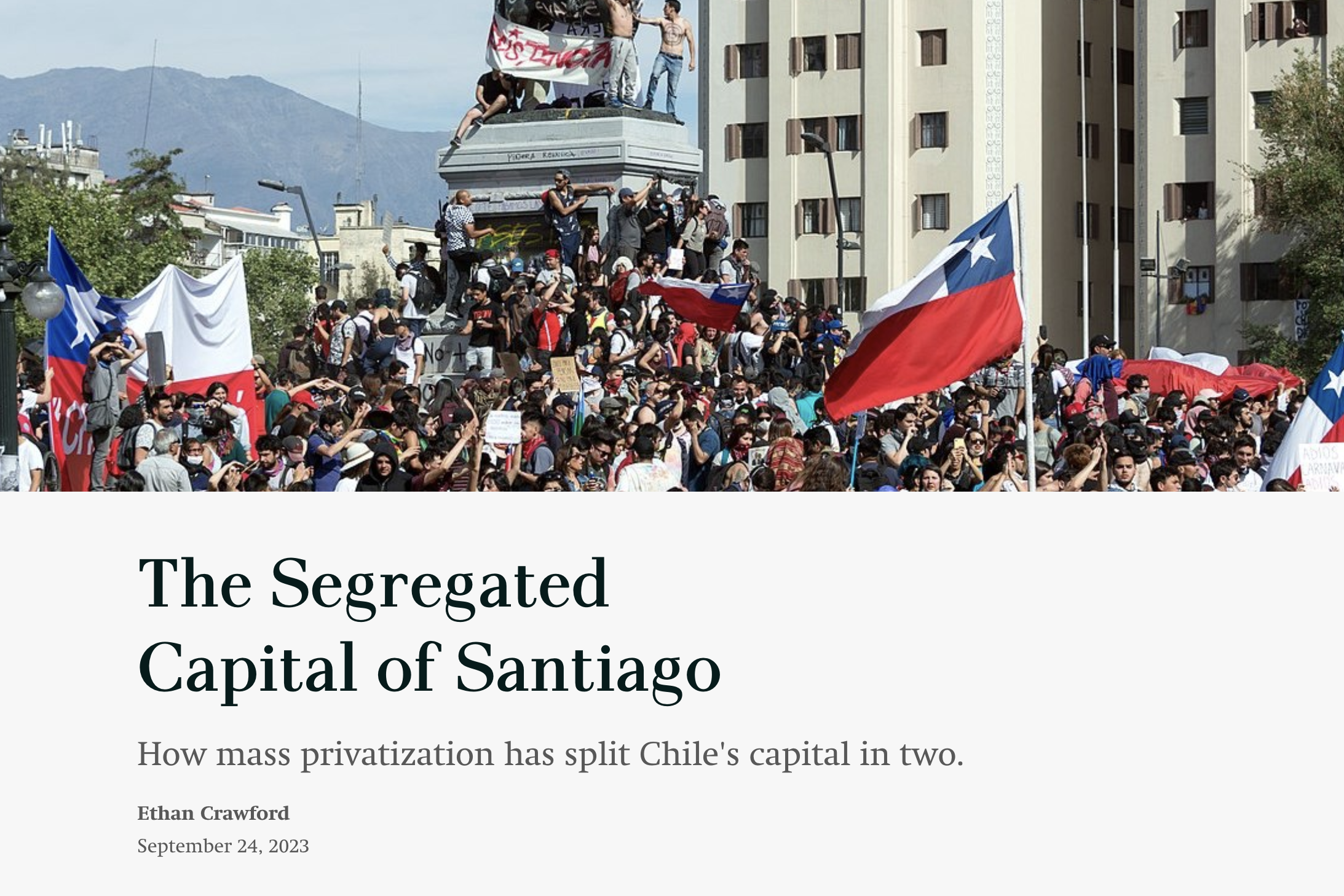 Santiago Map